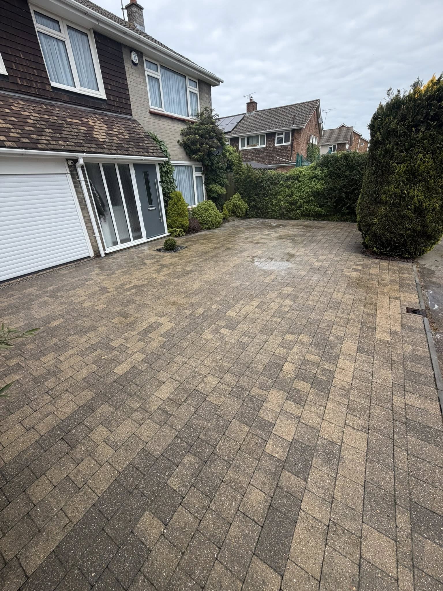 Clean driveway